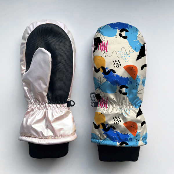 Lightweight kids' printing mitten in variable colors - Image 5