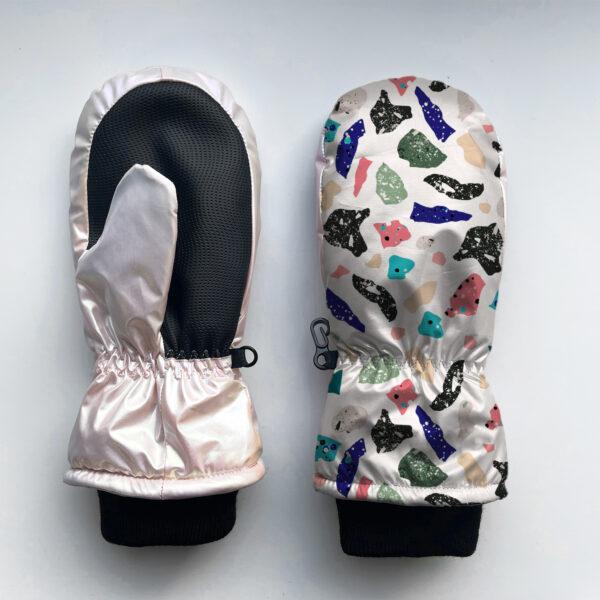 Lightweight kids' printing mitten in variable colors - Image 6