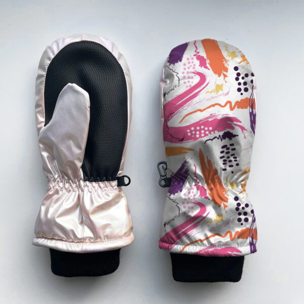 Lightweight kids' printing mitten in variable colors - Image 7