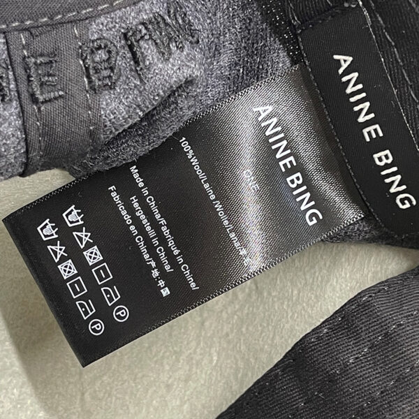 ANNIE BING 100% Wool Baseball Cap : Luxury & Confort - Image 3