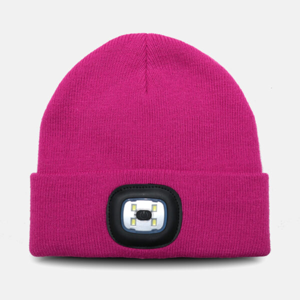 LED Beanie -Acrylic Hat with Built-In Light - Image 3