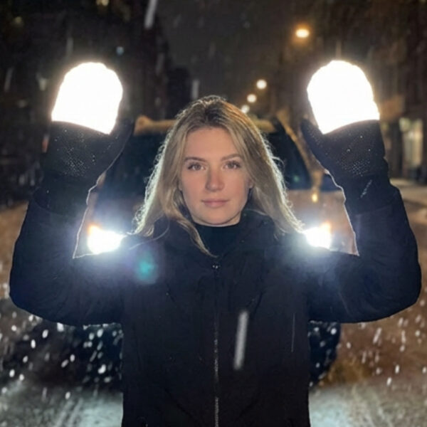 Convertible Warmth Gloves: Anti-Slip, Reflective, Cozy for Cold Adventures - Image 3