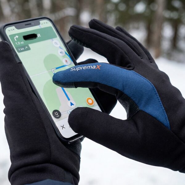 Tech-Friendly Stretch Gloves: Stay Connected, Stay Cozy - Image 2