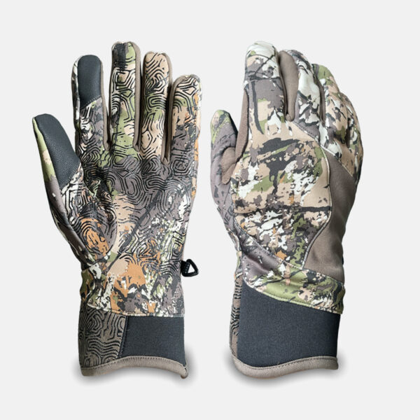 Camouflage Touchscreen Hunting Gloves - Image 1